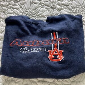Embroidered Navy Auburn Sweatshirt